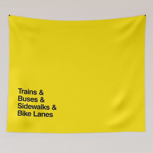 Item preview, Trains & Buses & Sidewalks & Bike Lanes designed and sold by jgcreates.