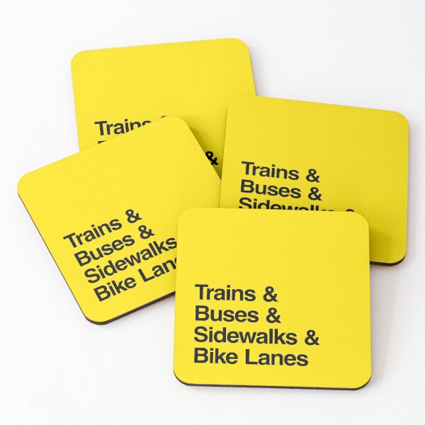 Item preview, Trains & Buses & Sidewalks & Bike Lanes designed and sold by jgcreates.