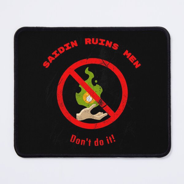 Item preview,  "Saiden Ruins Men" Anti-drug PSA Wheel of Time Parody Design Distressed Version designed and sold by Candlewood Museum & Gift Shoppe.