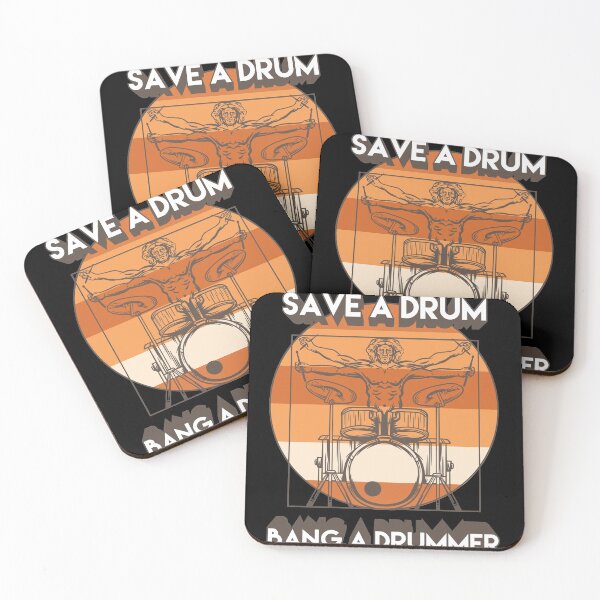 Item preview, Retro Vintage Drum and Drums Design Drummer Drumming Band  designed and sold by Rzelemenz.