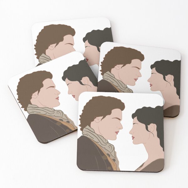 Item preview, Jamie and Claire designed and sold by wonderlart.
