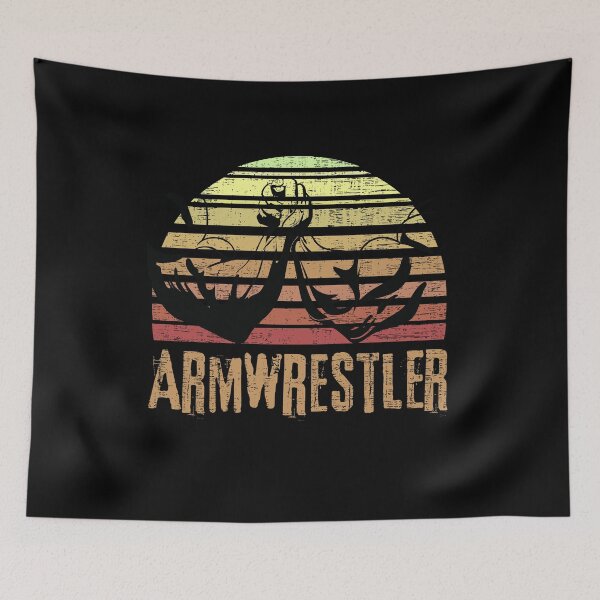 Item preview, Armwrestler Sunset Design designed and sold by Constant Readers.