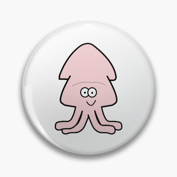 Item preview, Happy Squid Cartoon  designed and sold by B. P..
