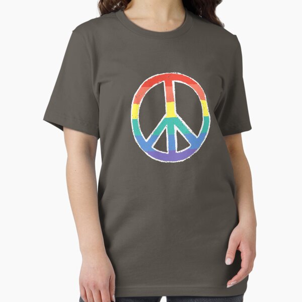 PEACE RAINBOW Essential T-Shirt