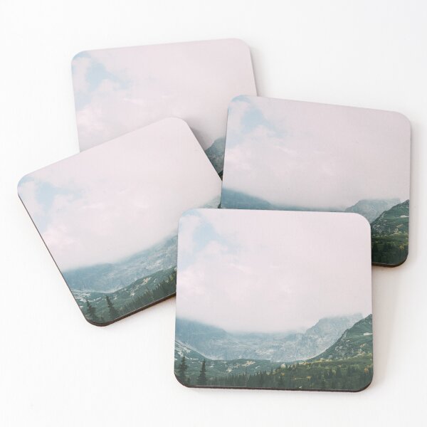 Item preview, Maly Koscielec - Green Mountain Landscape - Mist in Mountains Photo designed and sold by ppolecho.