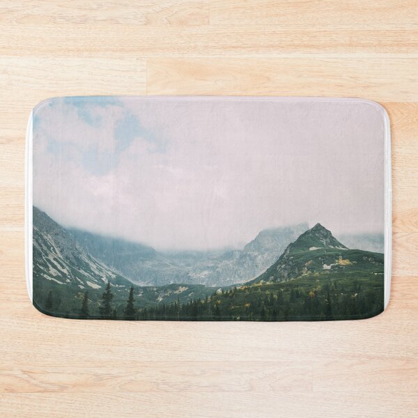 Item preview, Maly Koscielec - Green Mountain Landscape - Mist in Mountains Photo designed and sold by ppolecho.