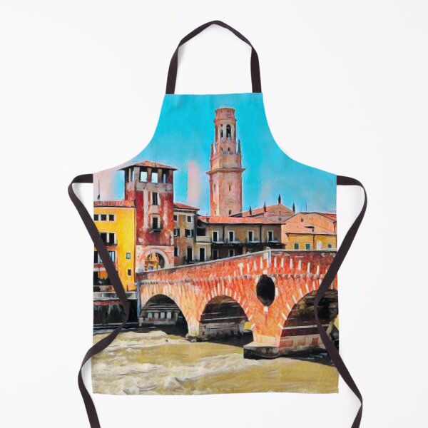 Item preview, Verona Cityscape designed and sold by Sofia-Draws.