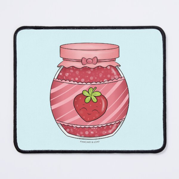 Item preview, Happy Strawberry Jam designed and sold by PancakeAndLoaf.
