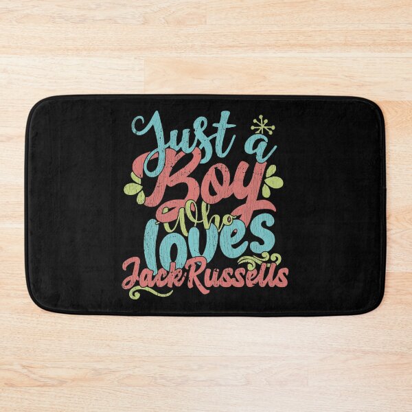 Item preview, Just A Boy Who Loves Jack Russells dog Gift graphic designed and sold by theodoros20.