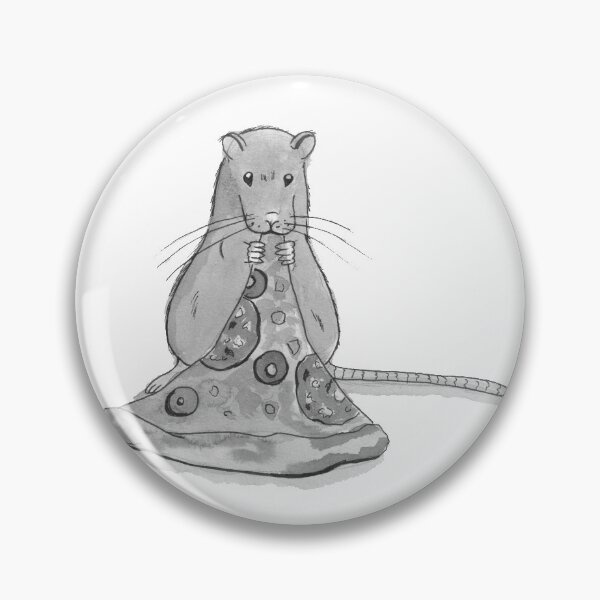 Item preview, Pizza Rat designed and sold by Rhiannon Redfern.
