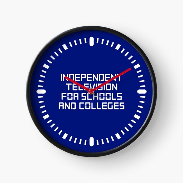 Independent Television For Schools & Colleges Clock