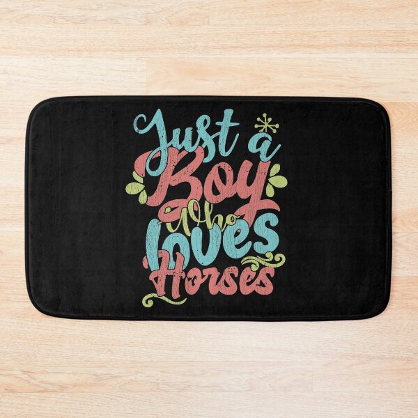 Item preview, Just A Boy Who Loves Horses Gift graphic designed and sold by theodoros20.