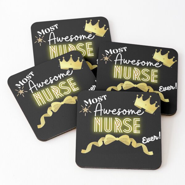 Item preview, Most Awesome Nurse Tech Ever - Work Employee Motivational Quotes designed and sold by Witfulwisdom.