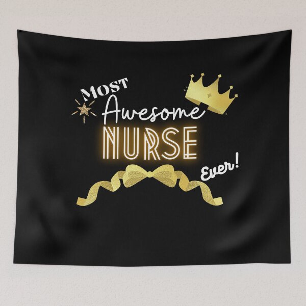 Item preview, Most Awesome Nurse Tech Ever - Work Employee Motivational Quotes designed and sold by Witfulwisdom.