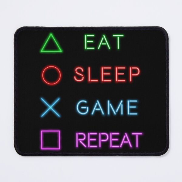 Item preview, Eat Sleep Game Repeat designed and sold by My Digital Mind.