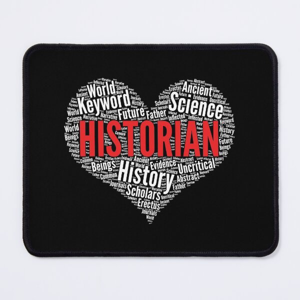 Item preview, Historian Heart Shape Word Cloud History product designed and sold by theodoros20.