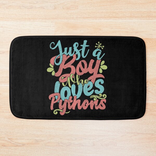 Item preview, Just A Boy Who Loves Pythons Gift graphic designed and sold by theodoros20.