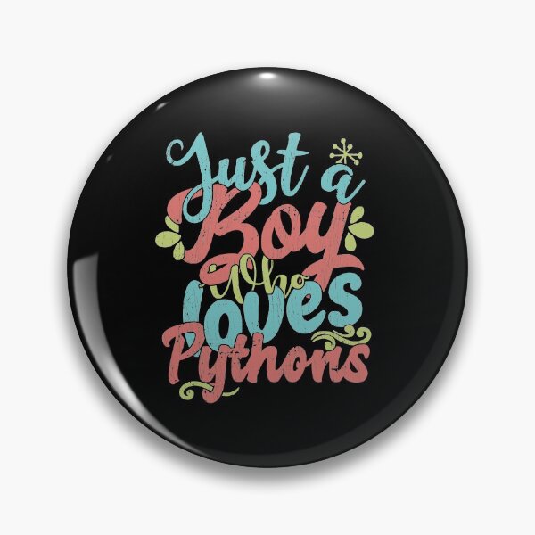 Item preview, Just A Boy Who Loves Pythons Gift graphic designed and sold by theodoros20.
