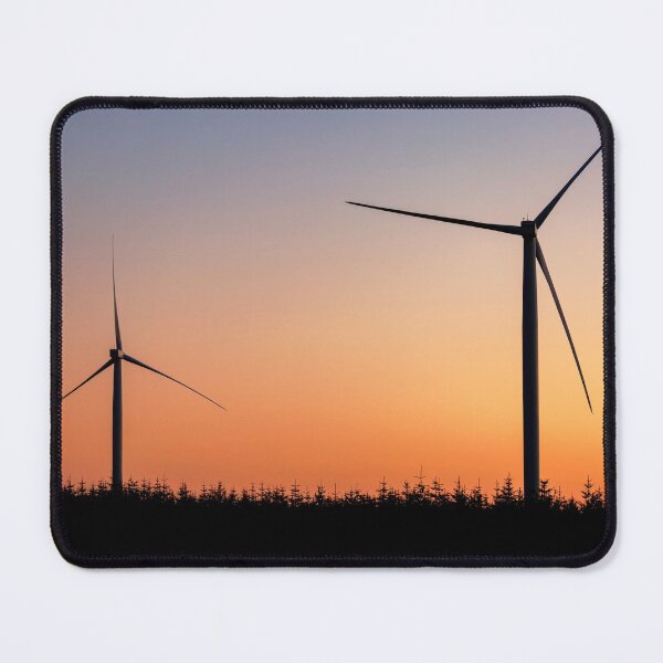 Item preview, Windfarm at Sunset designed and sold by derekbeattie.