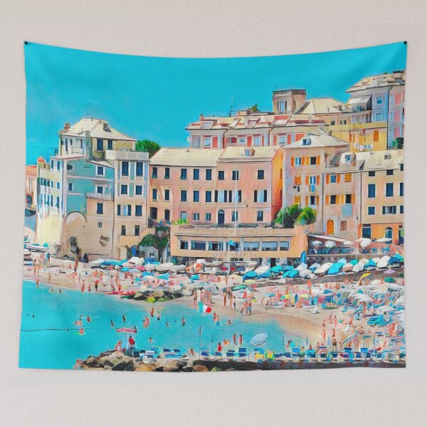 Item preview, Summer in Genoa designed and sold by Sofia-Draws.