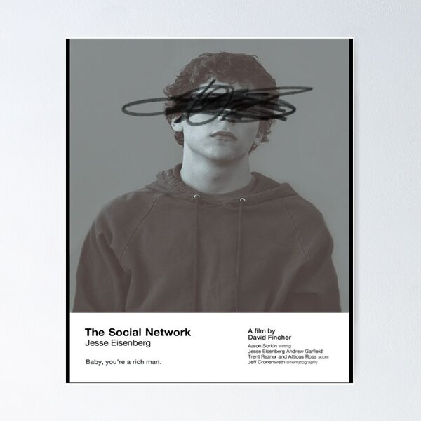 Item preview, Proud  The Social Network Movie Graphic For Fans designed and sold by Justynbartell.