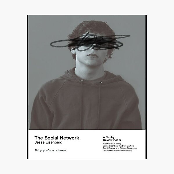 Item preview, Proud  The Social Network Movie Graphic For Fans designed and sold by Justynbartell.