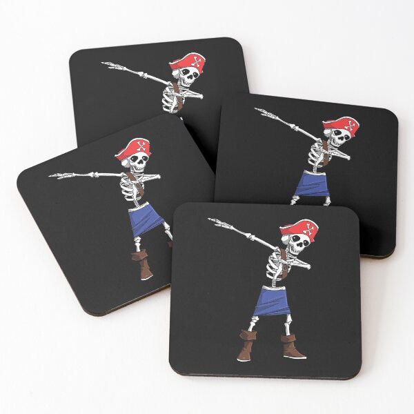 Item preview, Halloween Pirate Dabbing Skeleton Gift Dab print designed and sold by theodoros20.