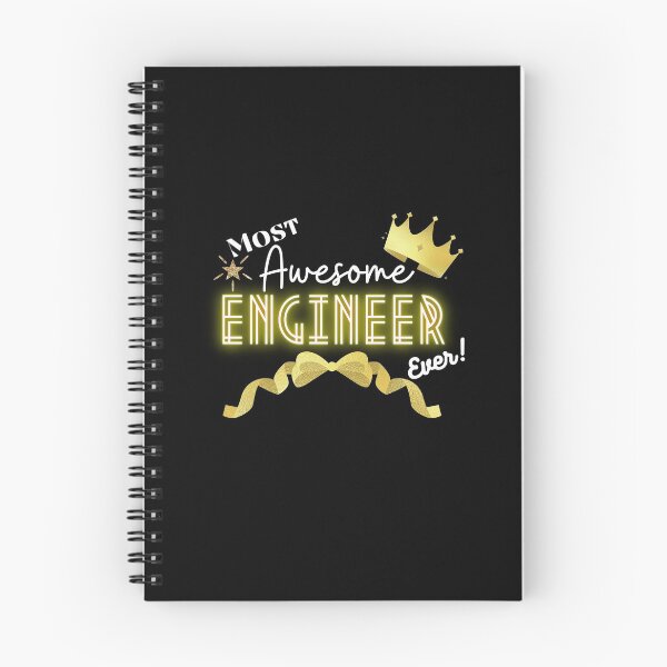 Item preview, Most Awesome Engineer Tech Ever - Female Engineer Motivational Quotes designed and sold by Witfulwisdom.