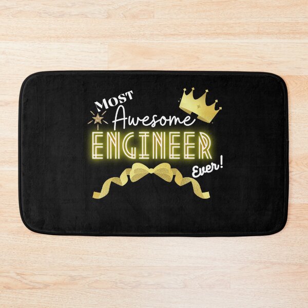 Item preview, Most Awesome Engineer Tech Ever - Female Engineer Motivational Quotes designed and sold by Witfulwisdom.