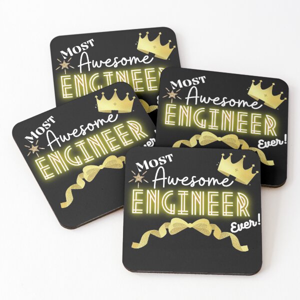 Item preview, Most Awesome Engineer Tech Ever - Female Engineer Motivational Quotes designed and sold by Witfulwisdom.