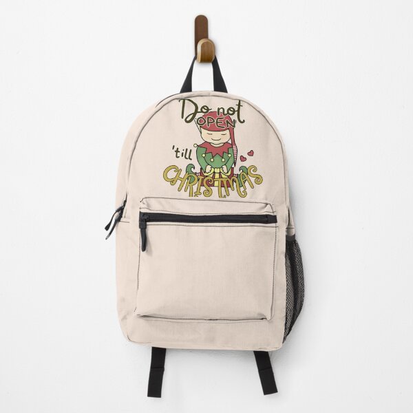 Item preview, Elf Do Not Open Until Christmas - Christmas Present Gift Time designed and sold by ViewerEqualsPhoton.