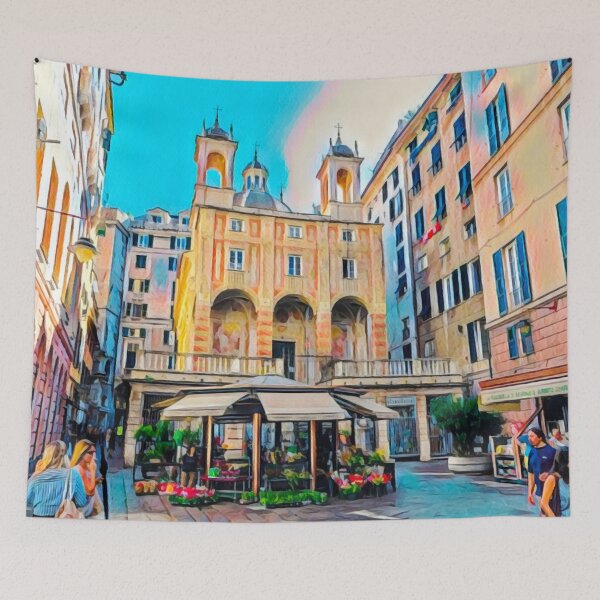 Item preview, Genoa Streets designed and sold by Sofia-Draws.