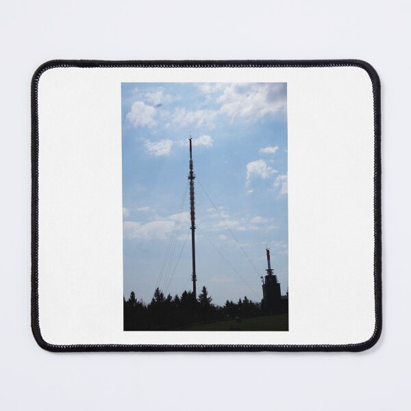 Item preview, Lookout tower on the mountain in summer designed and sold by Montrepeneuer.