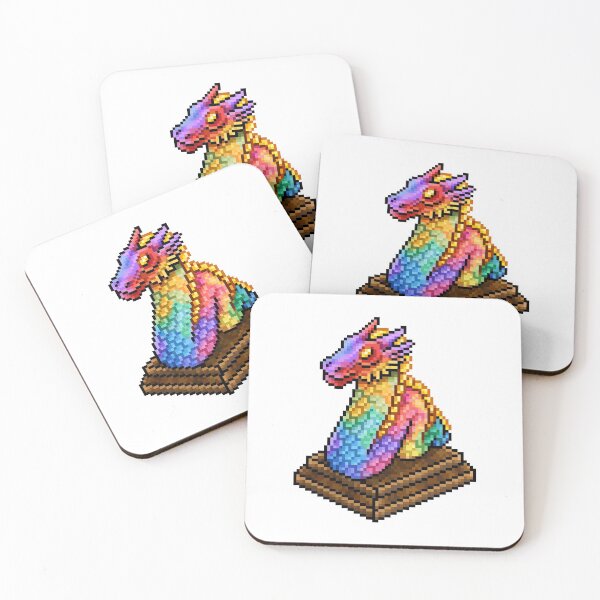 Item preview, Habbo Rainbow Dragon Lamp designed and sold by Eisenjays.