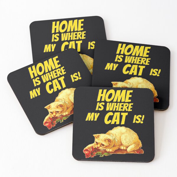 Item preview, Home is where my Cat is! designed and sold by Goblinkind Publications.