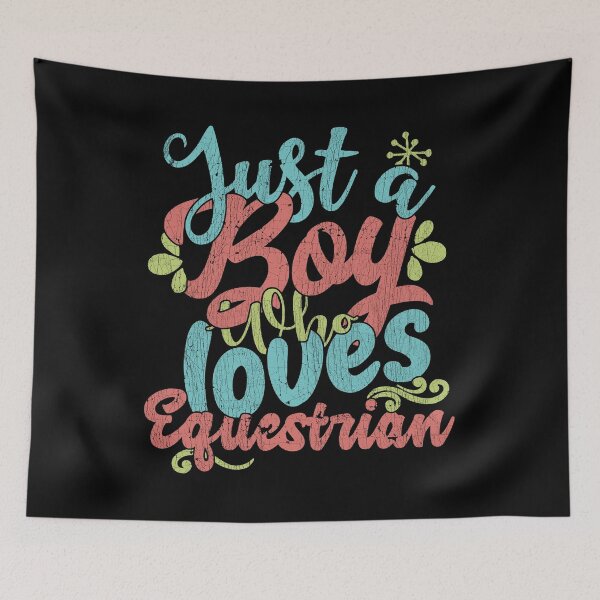 Item preview, Just A Boy Who Loves Equestrian Gift product designed and sold by theodoros20.