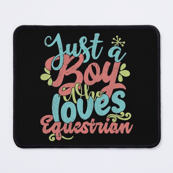 Item preview, Just A Boy Who Loves Equestrian Gift product designed and sold by theodoros20.