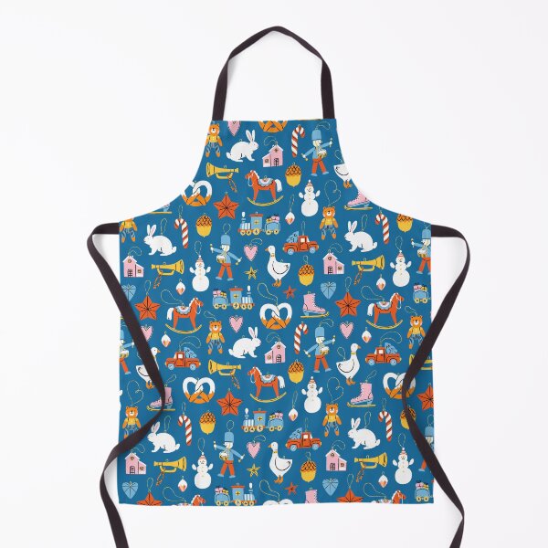 Item preview, Christmas tree retro toys, colorful cartoon illustration pattern designed and sold by stolenpencil.