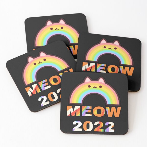 Item preview, Rainbow Cat 2022, hello 2022 christmas designed and sold by OnlyHolidayShop.