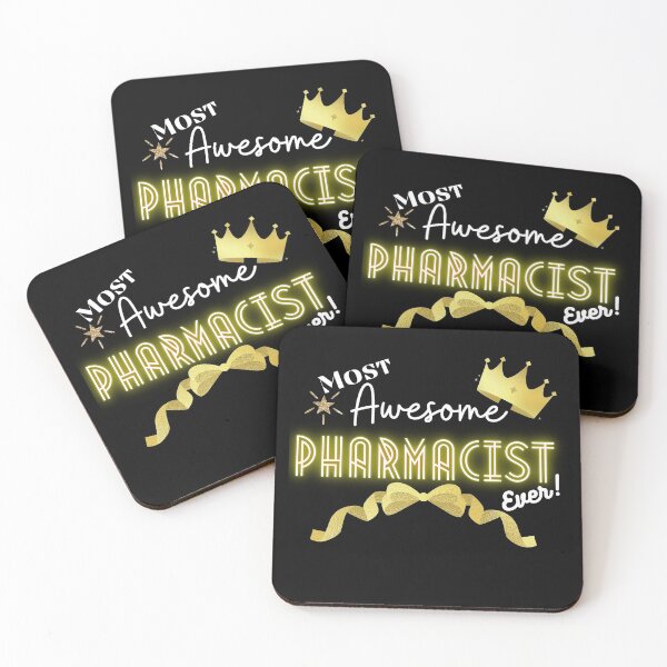Item preview, Most Awesome Pharmacist Tech Ever - Female job role Motivational Quotes designed and sold by Witfulwisdom.