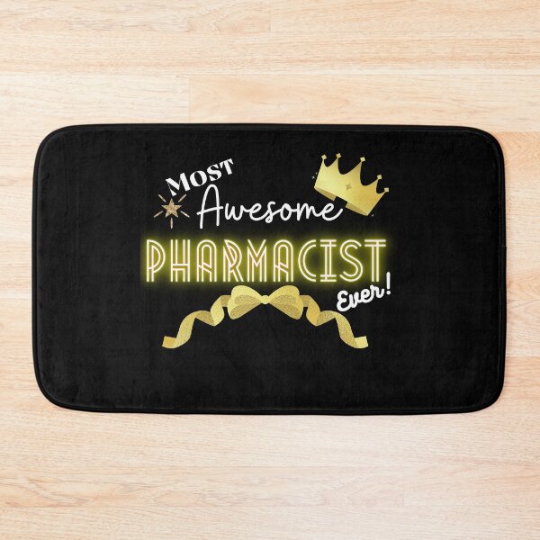 Item preview, Most Awesome Pharmacist Tech Ever - Female job role Motivational Quotes designed and sold by Witfulwisdom.