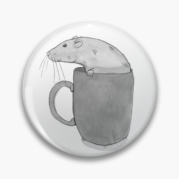 Item preview, Mug Rat designed and sold by Rhiannon Redfern.