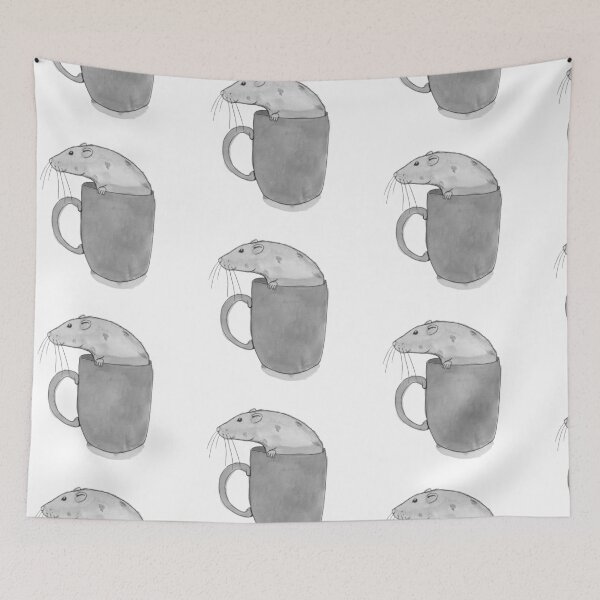 Item preview, Mug Rat designed and sold by Rhiannon Redfern.