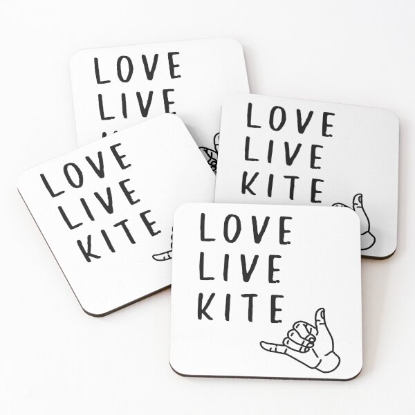 Item preview, LOVE LIVE KITE / HANG LOOSE KITESURF small designed and sold by AkyDsgn.