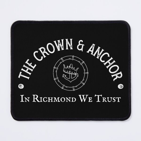 Item preview, The Crown and Anchor, The Crown and Anchor Pub, In Richmond We Trust, Richmond Pub, Coach Beard, Coach Lasso, Richmond shirt, Lasso Pub, UK Pub designed and sold by RisingFrequency.