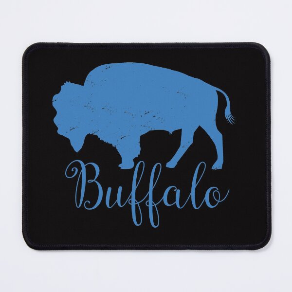 Item preview, Buffalo New York WNY 716 BuffaLove Pattern Black, White, Blue designed and sold by Art by Jess.