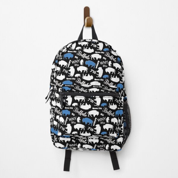 Item preview, Buffalo New York WNY 716 BuffaLove Pattern Black, White, Blue designed and sold by Art by Jess.