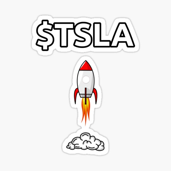 Artikel-Vorschau von TESLA MOTORS (TSLA) zum Mond | Stonksabove.com, designt und verkauft von Stonks Above.