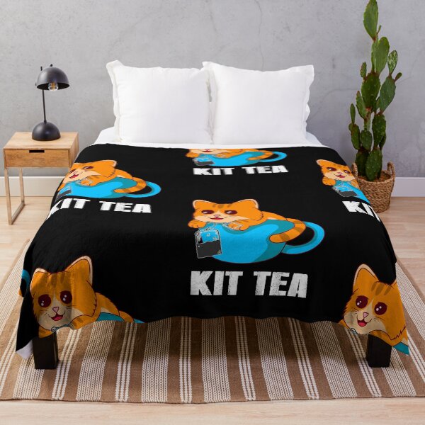 Item preview, Kit Tea, Kitty Tea Pun designed and sold by SportyDogShop.