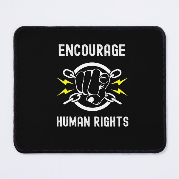 Item preview, National Human Rights Day, Encourage Human Rights designed and sold by SportyDogShop.